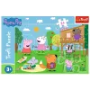 TREFL PUZZLE Puzle - 24 Maxi - Jautrība izcirtumā - Peppa Pig 14342