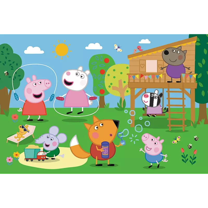 TREFL PUZZLE Puzle - 24 Maxi - Jautrība izcirtumā - Peppa Pig 14342