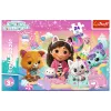 TREFL PUZZLE Puzle – 24 Maxi – Gabby's Cat World – Trefl 14381
