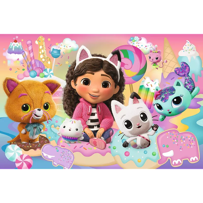 TREFL PUZZLE Puzle – 24 Maxi – Gabby's Cat World – Trefl 14381