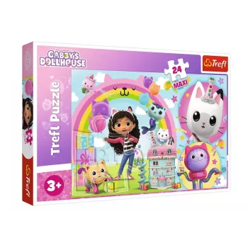 TREFL PUZZLE Puzle 24 gab. Maxi Jautrā Gabi Trefl 14353
