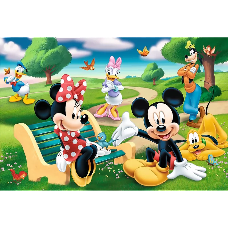 TREFL PUZZLE Puzle - 24Maxi - Mickey Mouse ar draugiem - Disney Standard Characters
