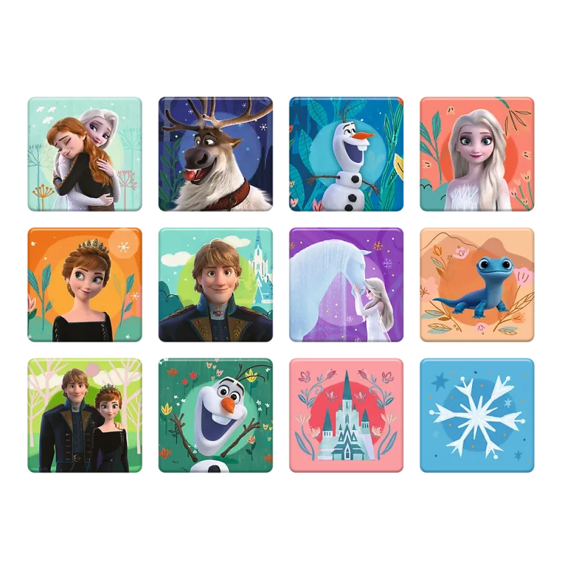 TREFL PUZZLE Puzle - 2in1 + Memo Princeses Savā Zemē - Disney Frozen 2 93335
