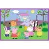 TREFL PUZZLE Puzzle - 2x24 - Peppa rotaļu laukumā - Peppa Pig 34435