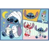 TREFL PUZZLE Puzle 2x70 There's no boredom with Stitch Disney Lilo Stitch Trefl 34444