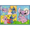 TREFL PUZZLE Puzle 2x70 There's no boredom with Stitch Disney Lilo Stitch Trefl 34444