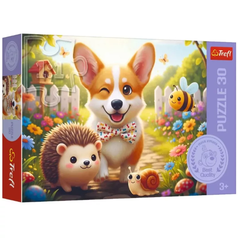 TREFL PUZZLE Puzle - 30 – Diena ar korgi – Trefl 18347