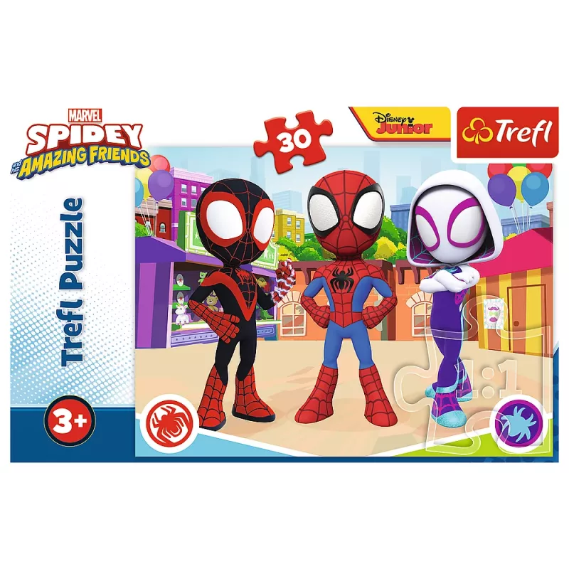 TREFL PUZZLE Puzle - 30 - Adventures of Spiday and Friends - Trefl 18285