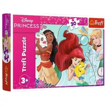 TREFL PUZZLE Puzle - 30 - Beautiful and Brave - Disney Princess - Trefl 18323