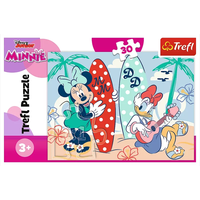 TREFL PUZZLE Puzle – 30 – Krāsainā Minnija – Disney Minnija Trefl 18302