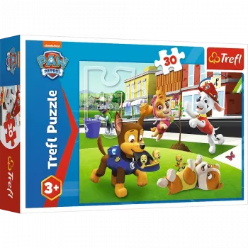 TREFL PUZZLE Puzle - 30 - Suņi darbībā - Paw Patrol - Trefl 18306