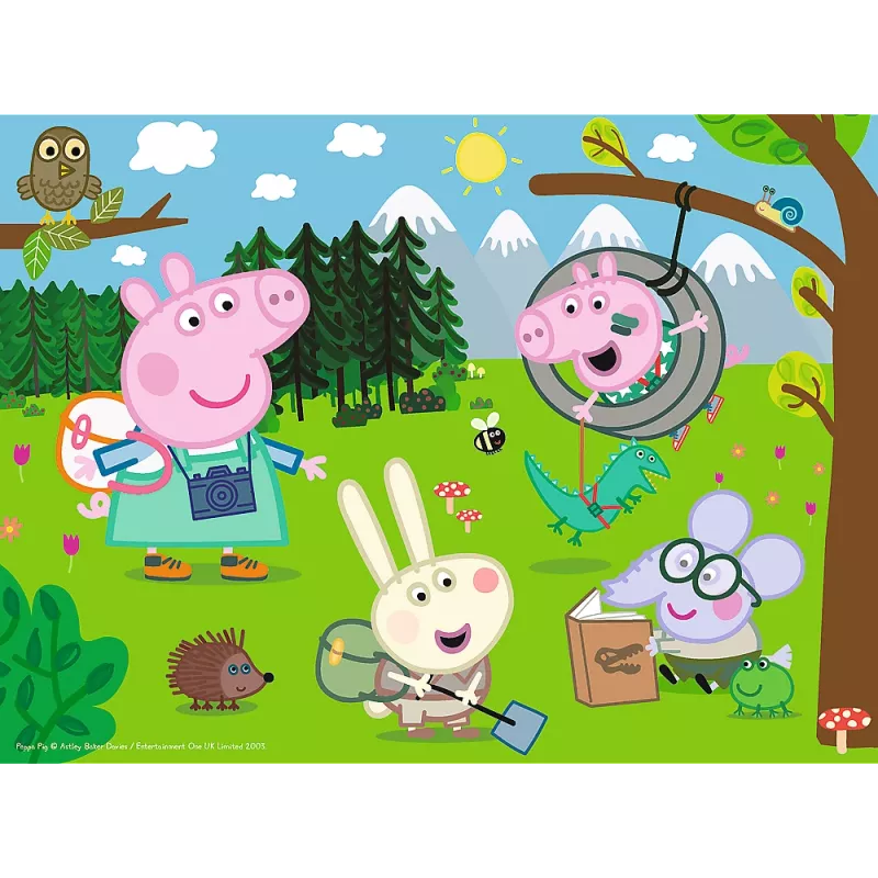 TREFL PUZZLE Puzle - 30 - Meža ekspedīcija - Peppa Pig Trefl 18245