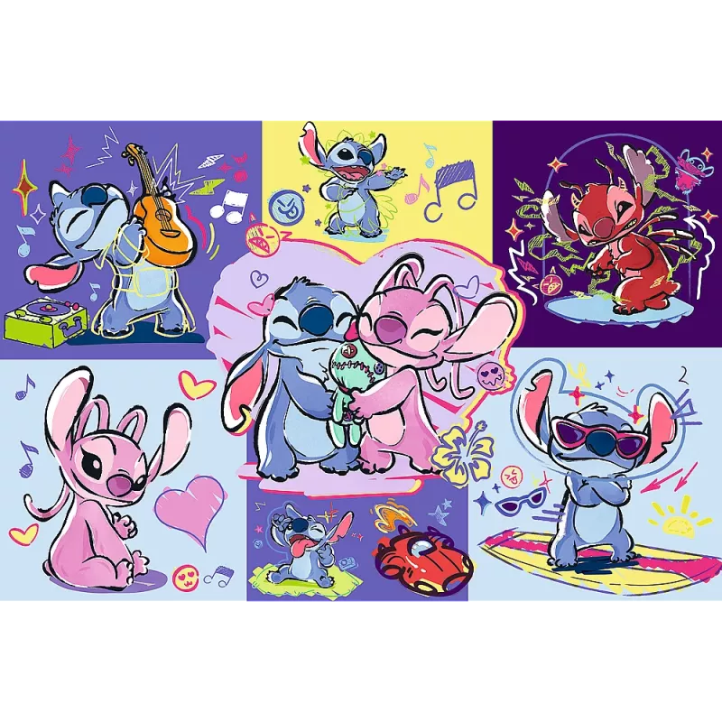 TREFL PUZZLE Puzle – 300 gabali – Spirited Stitch – Disney Lilo un Stitch Trefl 23033