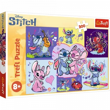 TREFL PUZZLE Puzle – 300 gabali – Spirited Stitch – Disney Lilo un Stitch Trefl 23033