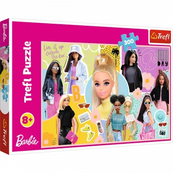 TREFL PUZZLE Puzle - 300 - Your Favorite Barbie - Mattel, Barbie 23025