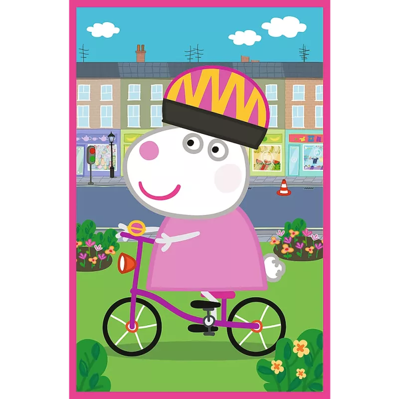 TREFL PUZZLE Puzle - 3x50 - Draudzības spēks / Peppa Pig Mix 70% 34877