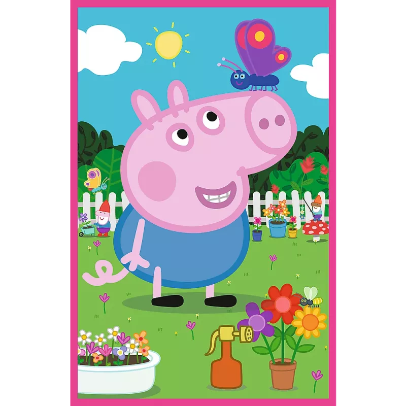 TREFL PUZZLE Puzle - 3x50 - Draudzības spēks / Peppa Pig Mix 70% 34877