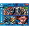 TREFL PUZZLE Puzle - 4x250 - Supermena Drosme - Warner Superman Trefl 13340