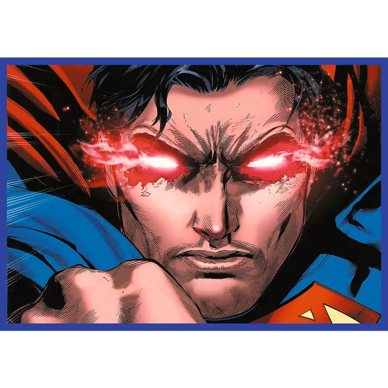 TREFL PUZZLE Puzle - 4x250 - Supermena Drosme - Warner Superman Trefl 13340