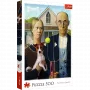 TREFL PUZZLE Puzle - 500 - American Gothic: Dog Edition Trefl 37526