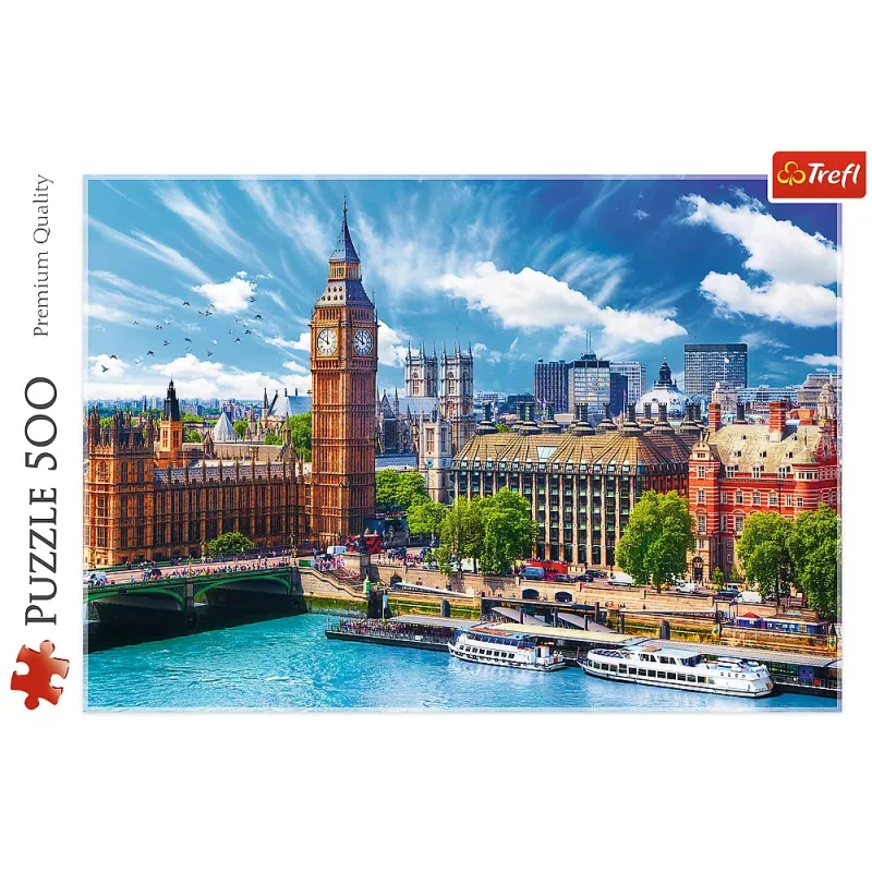 TREFL PUZZLE Puzle 500 gab. Saulainā Londona - Trefl 37329