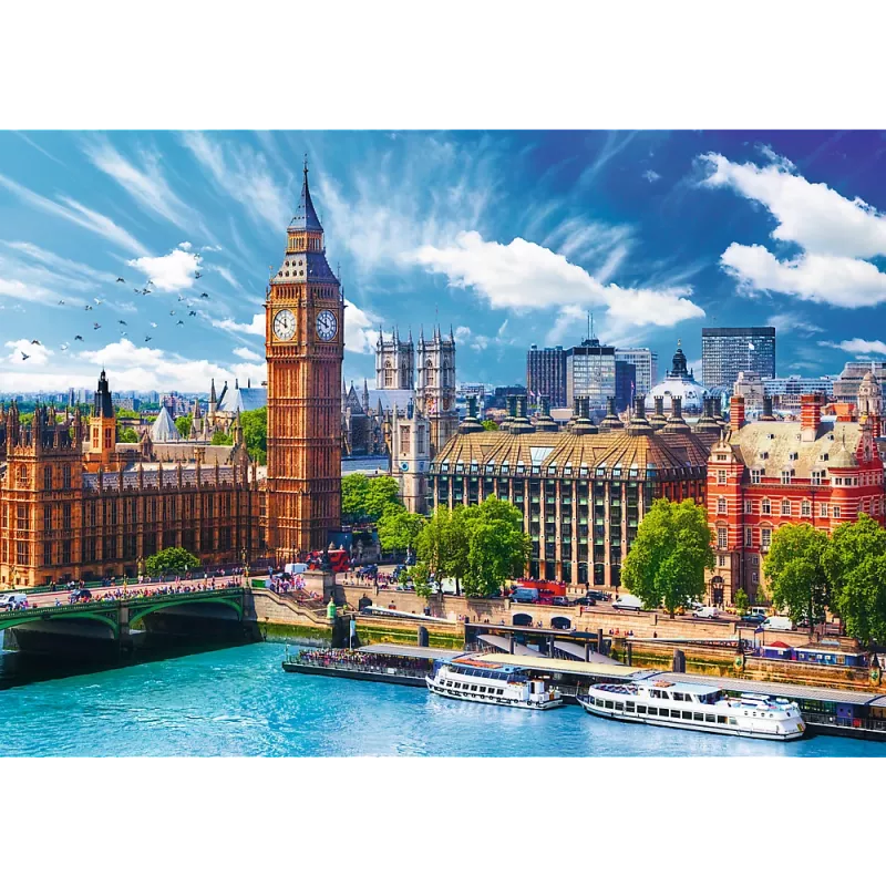 TREFL PUZZLE Puzle 500 gab. Saulainā Londona - Trefl 37329