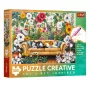 TREFL PUZZLE Puzle 500 gabalu – Radošā puzle – Kaķu oranžērija