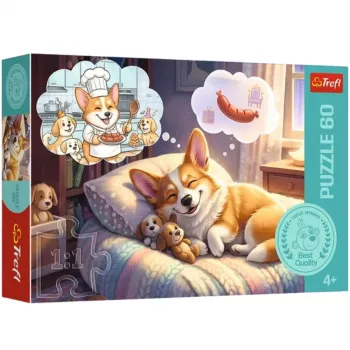 TREFL PUZZLE Puzzle - 60 – Korgijs Sapņu zemē – Trefl 17434