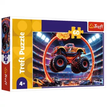 TREFL PUZZLE Puzzle 60 - Monster Truck Trefl 17404