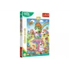 TREFL PUZZLE Puzle ar mirdzumu Treflik Family 100 gab. Glitter Trefliki Trefl 14833
