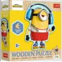 TREFL PUZZLE Koka kontūrpuzle - Crazy Minion 50 gabali Trefl 25974