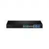 TRENDnet TPE-204US 20 portu Gigabit Web Smart UPoE komutators, 370W PoE budžets, 8 UPoE porti, 19 inch montāža plauktā