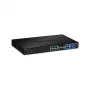 TRENDnet TPE-204US 20 portu Gigabit Web Smart UPoE komutators, 370W PoE budžets, 8 UPoE porti, 19 inch montāža plauktā