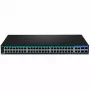TRENDnet TPE-5240WS 48 portu Gigabit PoE+ viedais pārvaldāmais komutators ar 4 SFP augšupielādes portiem, 740W PoE budžetu, 104Gbps kapacitāti, 1U statīva montāžu