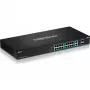 TRENDnet TPE-TG182F 18 portu Gigabit lielas jaudas PoE+ komutators, 16 PoE+ porti, 240W budžets, 2 augšupielādes porti, montējams statīvā
