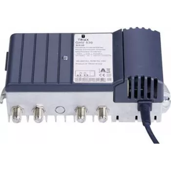 TRIAX GHV 530 BK ēkas ievada pastiprinātājs 20 dB tiešā pastiprinājuma ar GHV 30E 323142