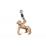 TRIO Galda lampa E27 Zelts