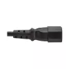 Tripp PDU Power Cord C13 to C14 10A 250V H05VV-F 2m (6.6ft) Black