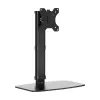Tripp Single-Display Monitor Stand - Augstumā regulējams, 17 līdz 27 collu monitoriem - Montāžas komplekts - Monitoram - Tērauds - Melns - Ekrāna izmērs: 43.2-68.6 cm (17-27)