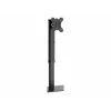 Tripp Single-Display Monitor Stand - Augstumā regulējams, 17 līdz 27 collu monitoriem - Montāžas komplekts - Monitoram - Tērauds - Melns - Ekrāna izmērs: 43.2-68.6 cm (17-27)