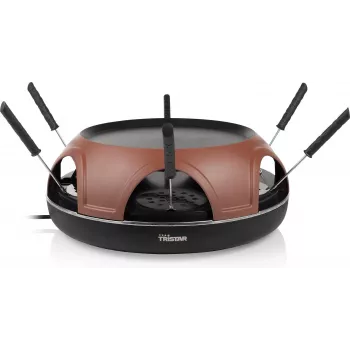 Tristar Pizza Festa Gourmet picas gatavotājs un cepeškrāsns 1800 W brūna (PZ-9160)