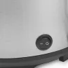 Tristar RK-6138 Digital Rice and Steam Cooker, 1.5 L, 500 W, Stainless Steel and Plastic, Black