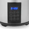 Tristar RK-6138 Digital Rice and Steam Cooker, 1.5 L, 500 W, Stainless Steel and Plastic, Black