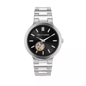 Trussardi vīriešu pulkstenis R2423164001 T-Light 41mm Nerūsējošais tērauds Zils ciparnīca Kvarcs