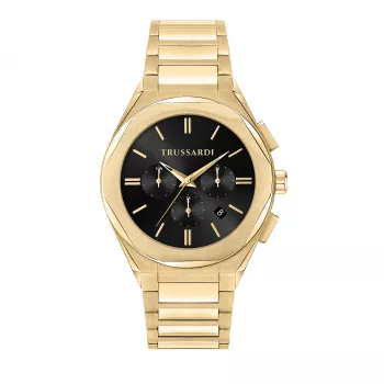 Trussardi vīriešu pulkstenis R2453156001 44mm Nerūsējošais tērauds Zils ciparnīca