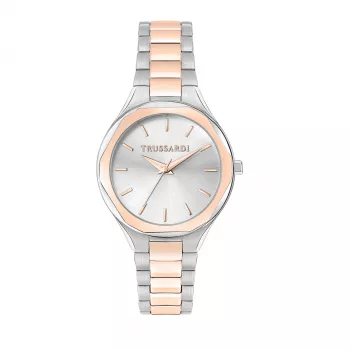 Trussardi T-Light Sieviešu kvarca pulkstenis R2453157504 32mm Sudraba nerūsējošais tērauds
