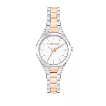 Trussardi T-Light sieviešu pulkstenis R2453157509 30mm sudraba nerūsējošais tērauds kvarcs