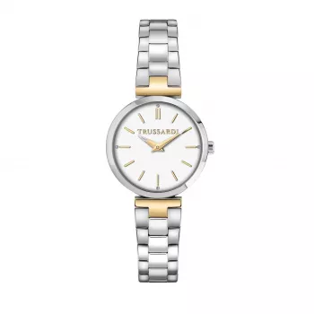 Trussardi T-Original sieviešu kvarca pulkstenis R2453164502 30mm sudraba nerūsējošais tērauds