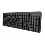 Trust ODY II bezvadu tastatūra - UK izkārtojums, melna