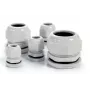 TRYTYT PG-7 gaiši pelēks kabeļu blīvslēgs ar stiepes samazinājumu, IP68, poliamīds, 3-6.5mm